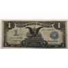Image 3 : US Black Eagle Series 1899 One Dollar Blue Seal Bank Note (Silver Certificate) Signed by Teehee and