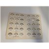 Image 1 : Iowa State Bank Savings Booklet with 30 US 90% Silver Dimes - 1964 and earlier - Circulated