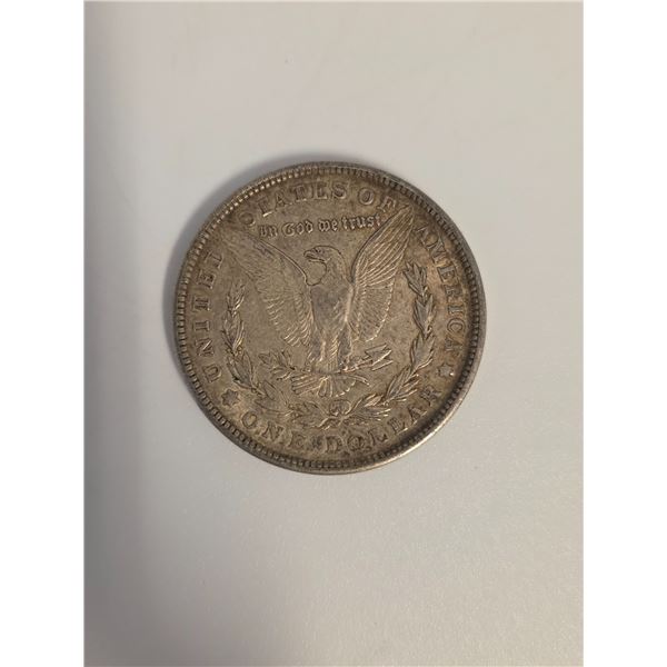 1921 US Morgan Silver Dollar - 90% Silver -  Philadelphia Mint - Circulated
