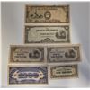 Image 1 : Group of 6 Japanese Government WWII Fiat Currency for Occupied Philippines * Circulated