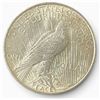 Image 2 : 1922 US Peace Silver Dollar Coin - 90% Silver -  Philadelphia Mint - Circulated