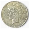 Image 1 : 1922 US Peace Silver Dollar Coin - 90% Silver - Denver Mint - Circulated