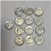 Image 2 : 30 US Silver Dimes - 90% Silver - 1964 and Earlier * Circulated
