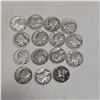 Image 2 : 30 US Silver "Mercury" Dimes - 90% Silver - 1945 and Earlier * Circulated
