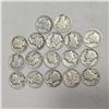 Image 2 : 30 US Silver "Mercury" Dimes - 90% Silver - 1945 and Earlier * Circulated
