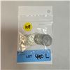 Image 1 : 10 US 1950s Silver Quarters - 90% Silver - Circulated