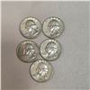 Image 2 : 10 US 1960s Silver Quarters - 90% Silver - 1964 and Earlier * Circulated