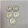 Image 3 : 10 US 1960s Silver Quarters - 90% Silver - 1964 and Earlier * Circulated