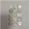 Image 3 : 30 US "Roosevelt" Silver Dimes - 90% Silver - 1964 and Earlier * Circulated
