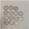 Image 3 : 30 US Silver "Mercury" Dimes - 90% Silver - 1945 and Earlier * Circulated