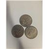 Image 4 : 6 US Eisenhower Cupronickel Dollar Coins - 1971 and Up