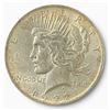 Image 1 : 1922 US Peace Silver Dollar Coin - 90% Silver -  Philadelphia Mint - Circulated