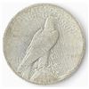 Image 2 : 1922 US Peace Silver Dollar Coin - 90% Silver - Denver Mint - Circulated