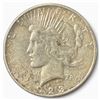 Image 1 : 1923 US Peace Silver Dollar Coin - 90% Silver - San Francisco Mint - Circulated
