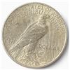 Image 2 : 1925 US Peace Silver Dollar Coin - 90% Silver - Philadelphia Mint - Circulated