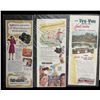 Image 4 : Group of 10 - 1950s View-Master Magazine Advertisements, Various Sizes