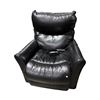 Image 1 : Black Leather Recliner Chair