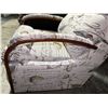 Image 4 : Floral/Bird Pattern Upholstered Armchair