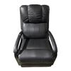 Image 1 : Black Leather Recliner Armchair