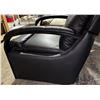 Image 3 : Black Leather Recliner Armchair
