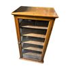 Image 1 : Wooden Display Cabinet, H36" x W19" x D14"