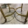 Image 2 : Vintage LaBarge Style Brass Tone Coffee Table, H22" x 26" x 22"