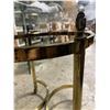 Image 3 : Vintage LaBarge Style Brass Tone Coffee Table, H22" x 26" x 22"