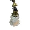 Image 2 : Art Nouveau Bridge Floor Lamp, Tall 55"