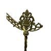 Image 3 : Art Nouveau Bridge Floor Lamp, Tall 55"