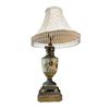 Image 1 : Vintage 29" Porcelain Table Lamp