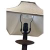 Image 2 : Brown Base Table Lamp, H26"