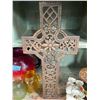 Image 3 : Heavy Cast Iron Cross Wall Decor, H20" x W10"