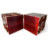 Image 2 : Asian Mother of Pearl Wooden Jewelry Box, H12 x W24 x 12 cm