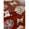 Image 4 : Asian Mother of Pearl Wooden Jewelry Box, H12 x W24 x 12 cm