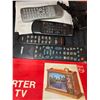 Image 4 : General Instrument cable box, Philips "Personal TV Receiver" (TiVo-branded), and an Armaco AM/FM tun