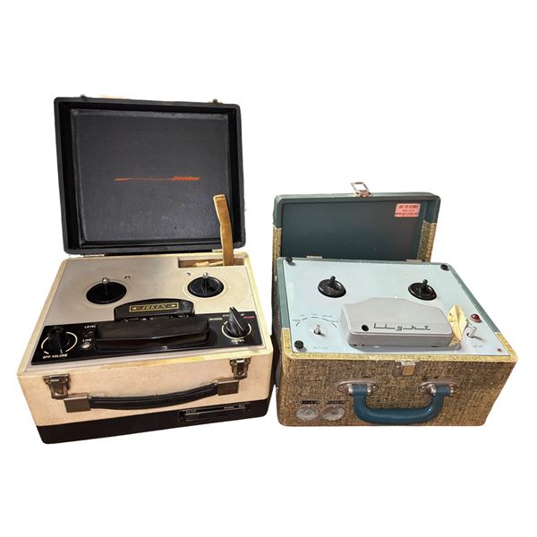 Vintage Portable Reel-to-Reel Tape Recorder