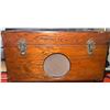 Image 3 : Antique Portable Disc Recorder in Wooden Case