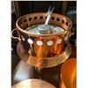 Image 2 : Group of 5 Copper-Tone Chafing Dishes and Fondue Pots