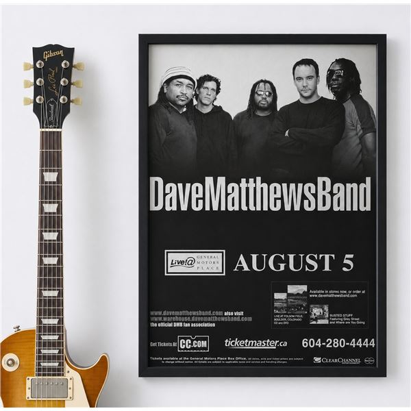 Dave Matthews Band Concert Poster 2003 August 5 GM Place Vancouver