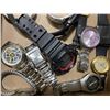 Image 3 : Group of Assorted Wristwatches & 3 Leather Wallets