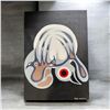 Image 1 : Paul Johnny, Unframed Canvas Artwork with Raven Figure