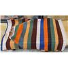 Image 3 : Colorful Multi-Striped Rag Rug, Approx. 24" x 220"