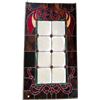 Image 1 : Vintage Stained Glass Window Panel, H46" x W22.5"