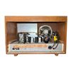 Image 3 : Vintage Westinghouse International Multi-Band Wooden Tube Radio