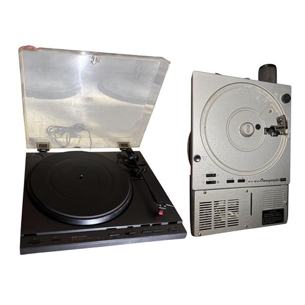 Vector Research VT-250 Direct Drive Turntable & Elmo Omnigraphic Pro Opaque Projector