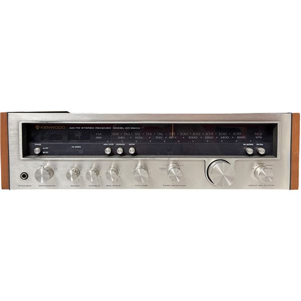 Kenwood KR-5600 AM/FM Stereo Receiver - Estimation $300-500