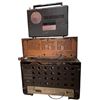Image 3 : Vintage Bakelite Tube Radio, JVC Nivico Multiband Radio & Panasonic World-Wide Portable Radio