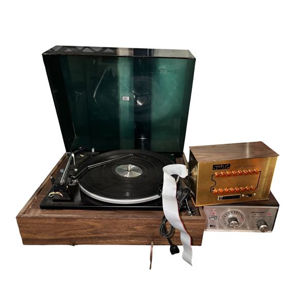 Realistic TM-175 Tuner, BSR Turntable & Heathkit Digi-Viewer