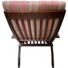 Image 3 : Pair of Vintage Wood-Framed Lounge Chairs, W23"