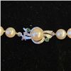 Image 3 : Cultured 14k Gold Clasp w/ Pearl Necklace in Case